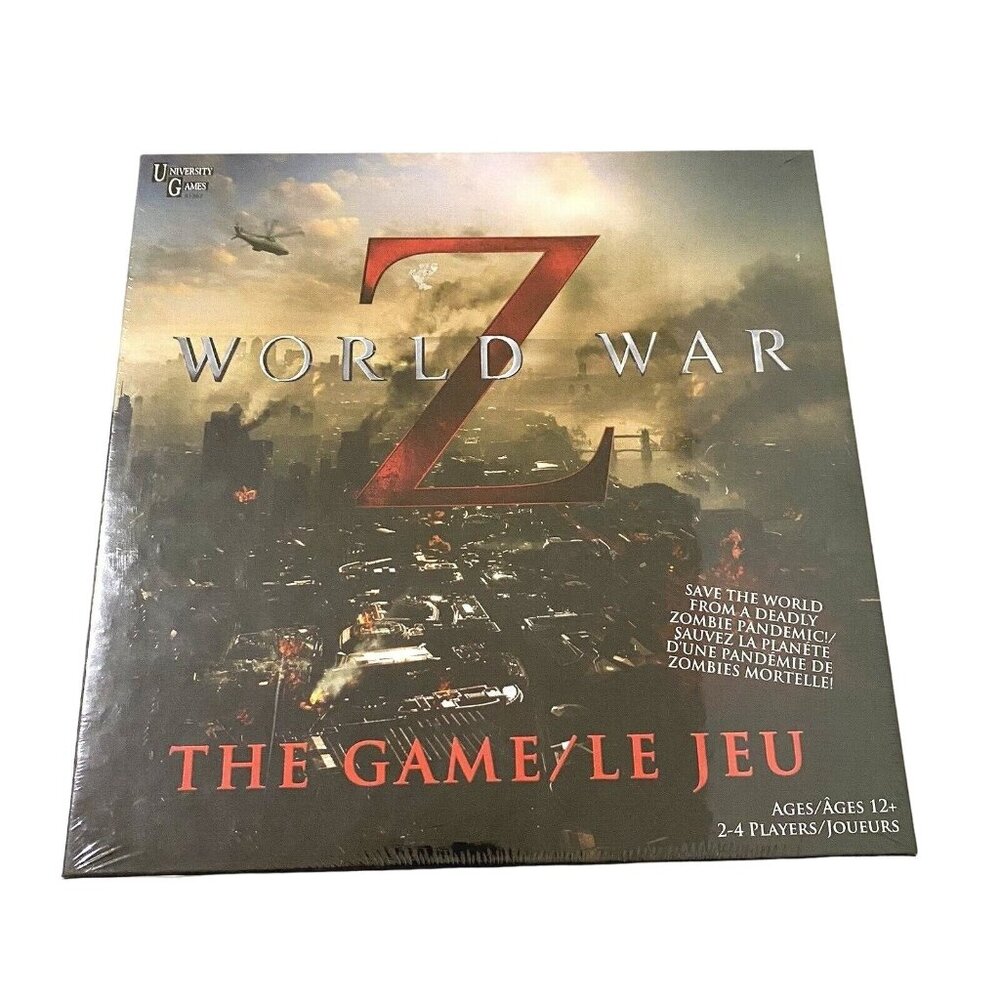 World War Z Board Game Zombies Apocalypse End of the World Survival Bilingual